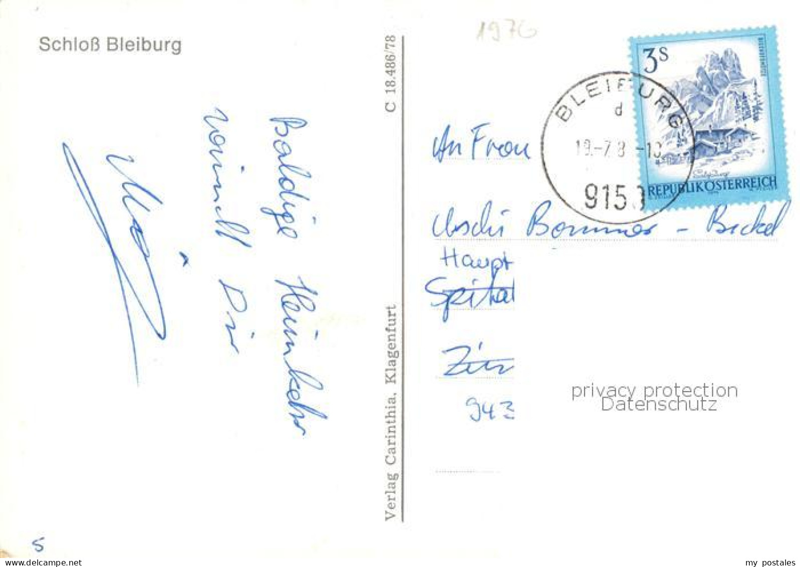 73854983 Bleiburg Kaernten AT Schloss Bleiburg Fliegeraufnahme  - Other & Unclassified