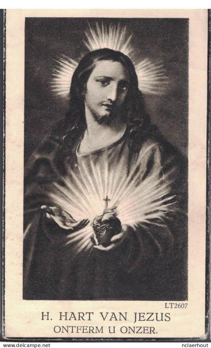 2405-01g Eerwaarde Florent Claeys Izegem 1871 - Gullegem 1950 Missionaris Van Scheut - Devotion Images