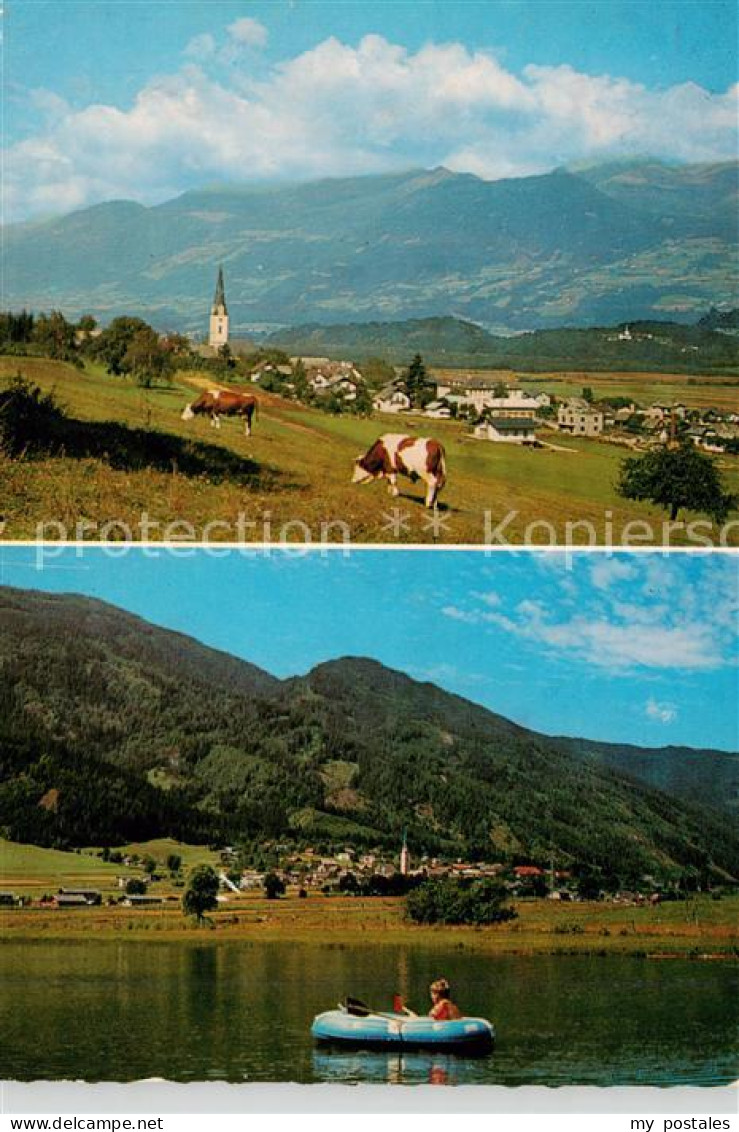 73854944 Baldramsdorf Kaernten Panorama Mit Goldbrunnteich Baldramsdorf Kaernten - Other & Unclassified