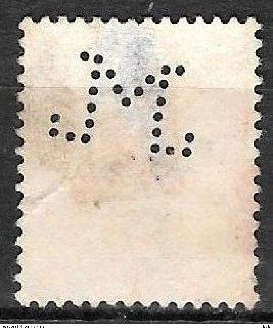 1006	N°	131	Perforé	-	M 6	-	SOCIETE DES MINES DE LENS - Used Stamps