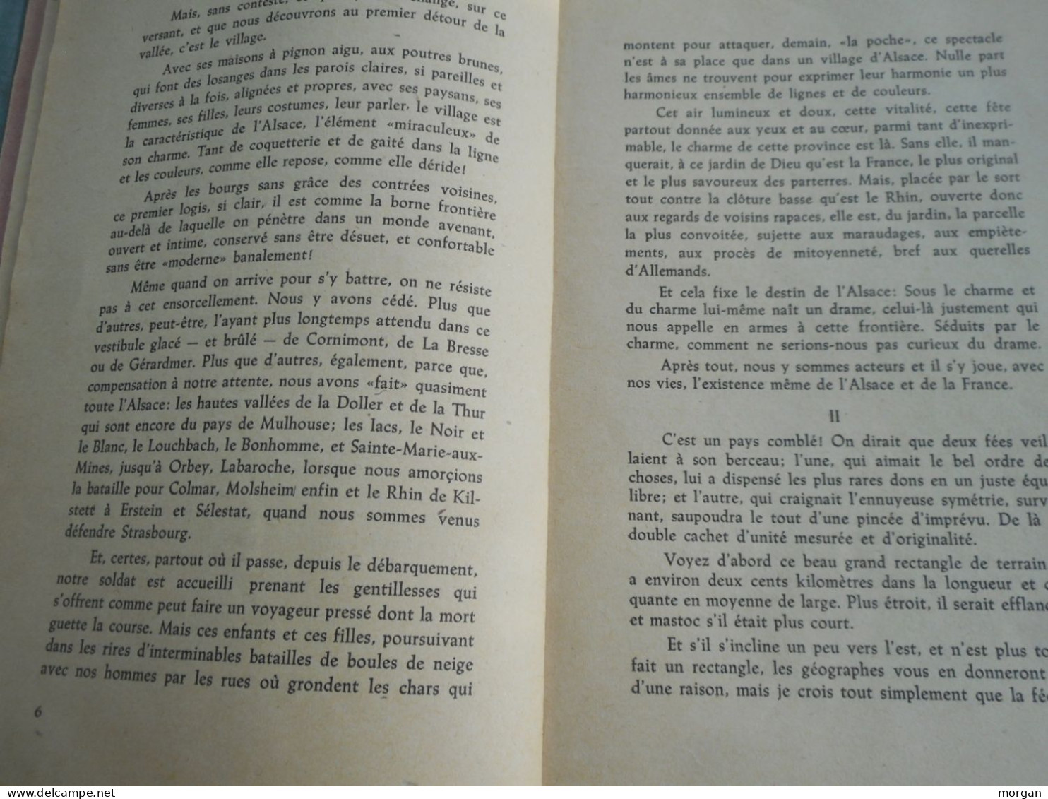 MILITARIA, 3° DIA, DECOUVERTE DE L'ALSACE PAR UNE DIVISION FRANCAISE, Cap. C.A. MOREAU - Zonder Classificatie