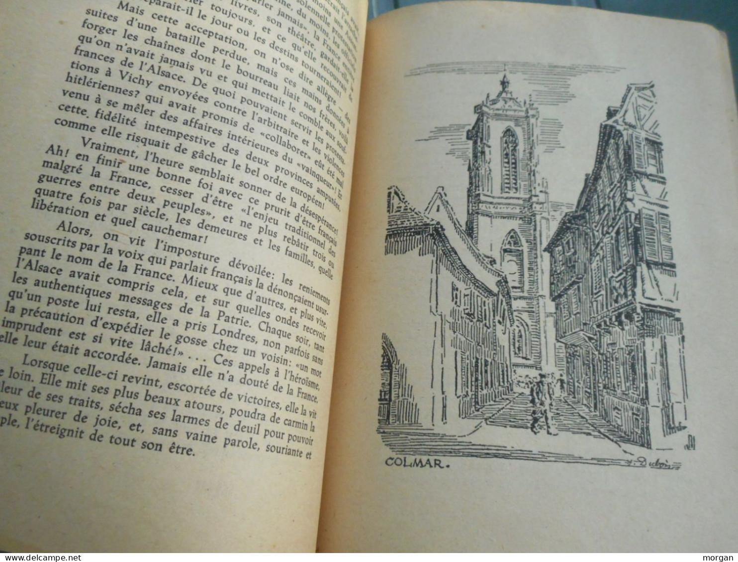 MILITARIA, 3° DIA, DECOUVERTE DE L'ALSACE PAR UNE DIVISION FRANCAISE, Cap. C.A. MOREAU - Unclassified