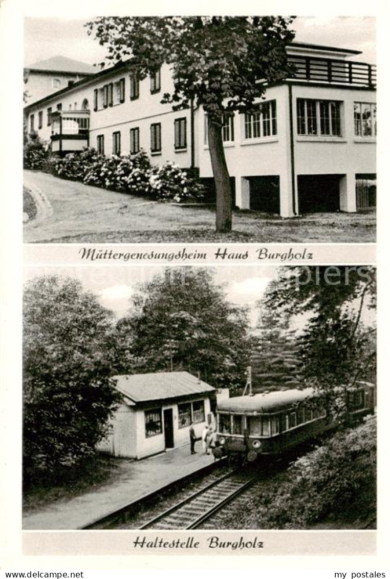 73854869 Elberfeld Wuppertal Muettergenesungsheim Haus Burgholz Haltestelle Burg - Wuppertal