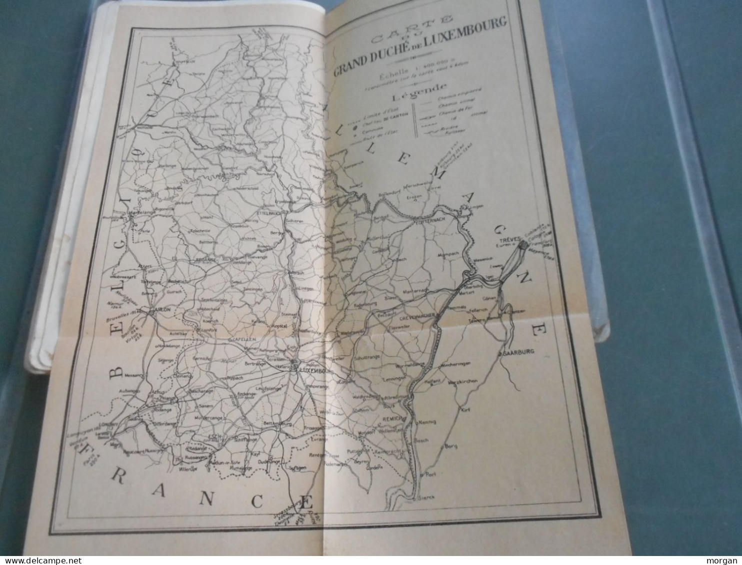 ANCIEN GUIDE DU GRAND DUCHE DU LUXEMBOURG, CARTES PLANS, ILLUSTRATIONS - Non Classés