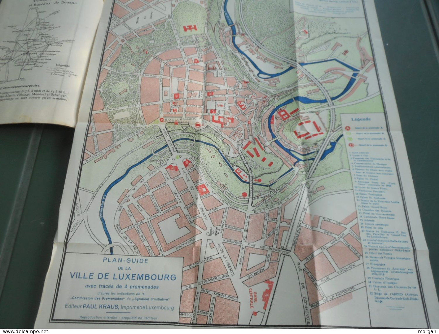 ANCIEN GUIDE DU GRAND DUCHE DU LUXEMBOURG, CARTES PLANS, ILLUSTRATIONS - Sin Clasificación