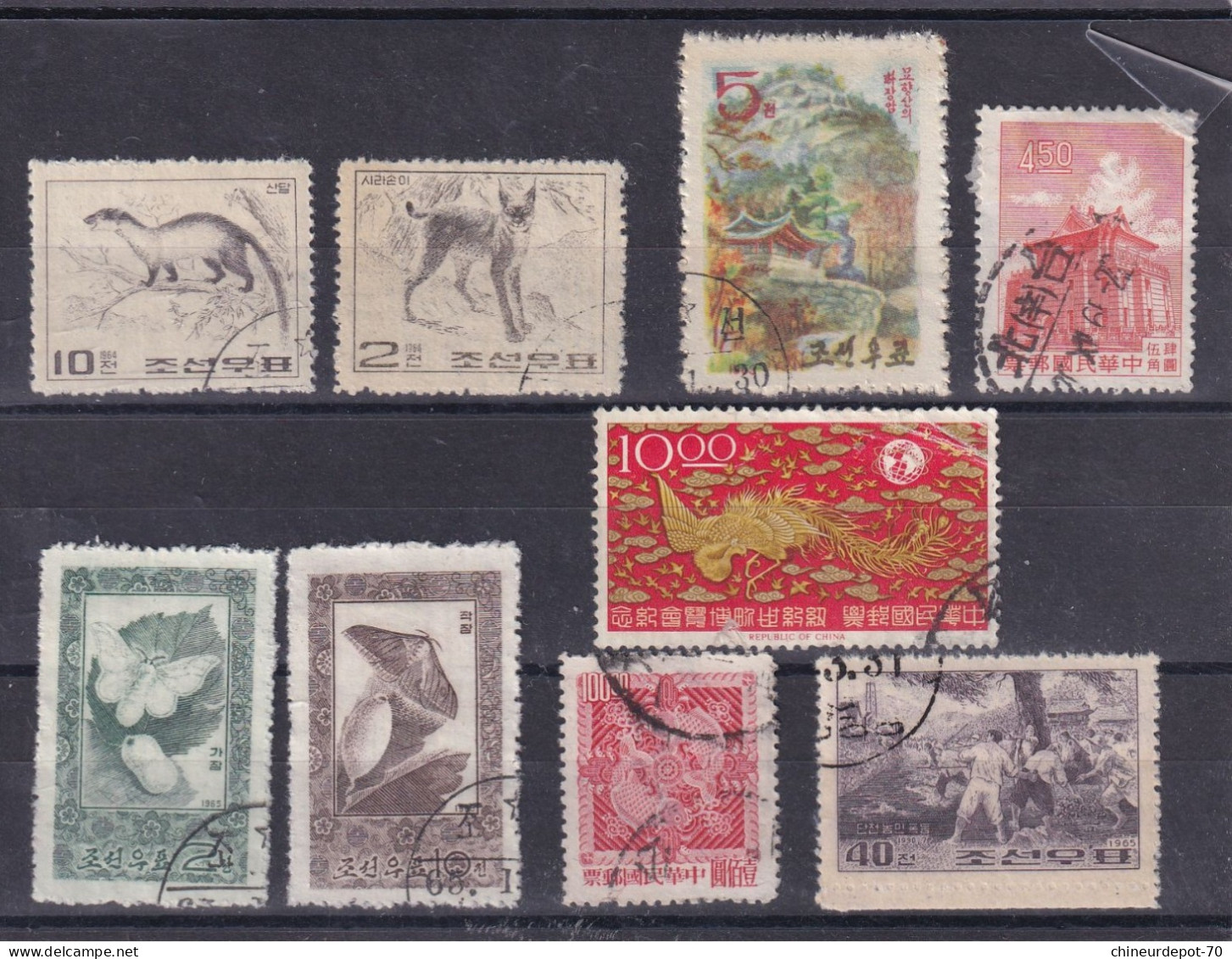 Timbres COREE KOREA - Korea (Noord)