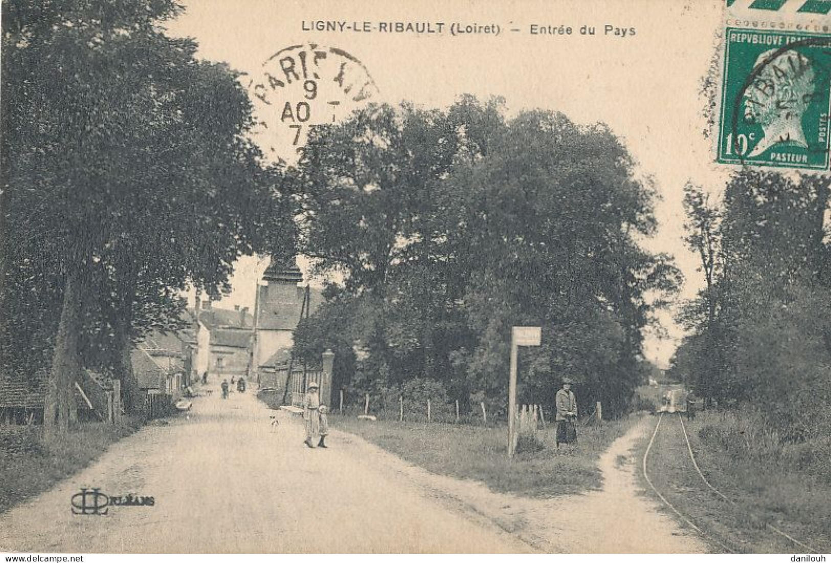 45 // LIGNY LE RIBAULT   Entrée Du Pays - Autres & Non Classés