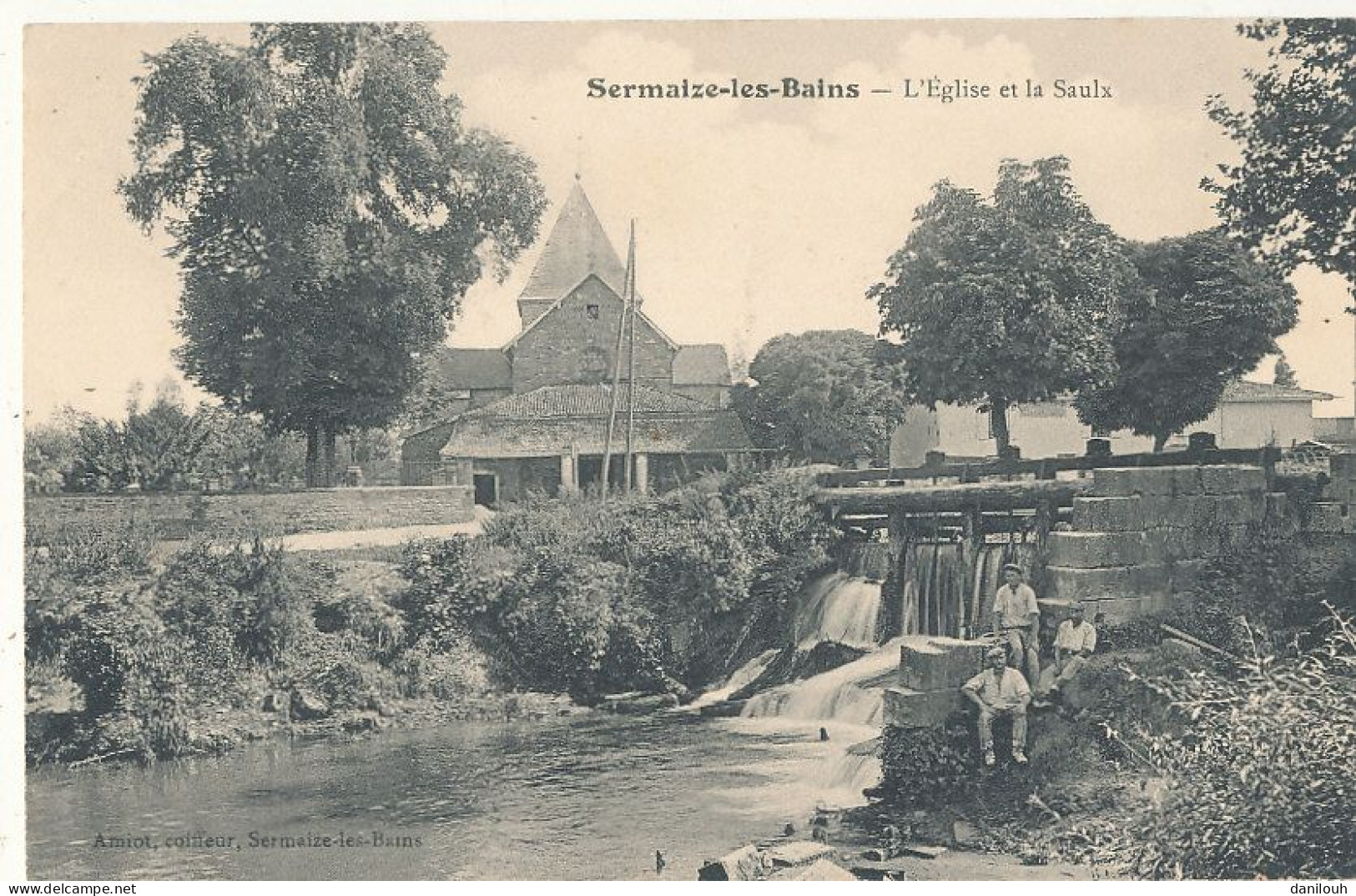 51 // SERMAISE L'église Et La Saulx - Sermaize-les-Bains