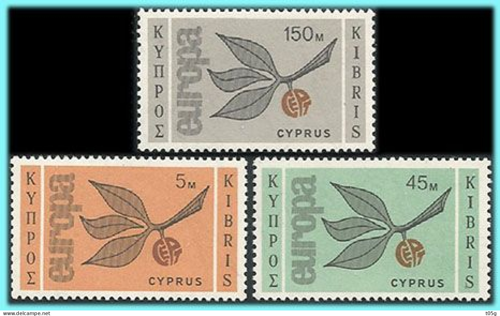 CYPRUS- GREECE- GRECE- HELLAS 1965: EUROPA  Compl. Sheet MNH** - Nuovi