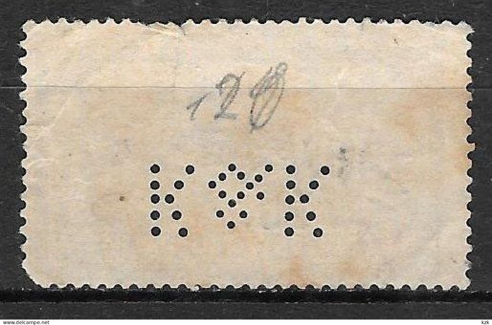 1008	N°	120	Perforé	-	K&K	-	KAHN & KAHN - Used Stamps