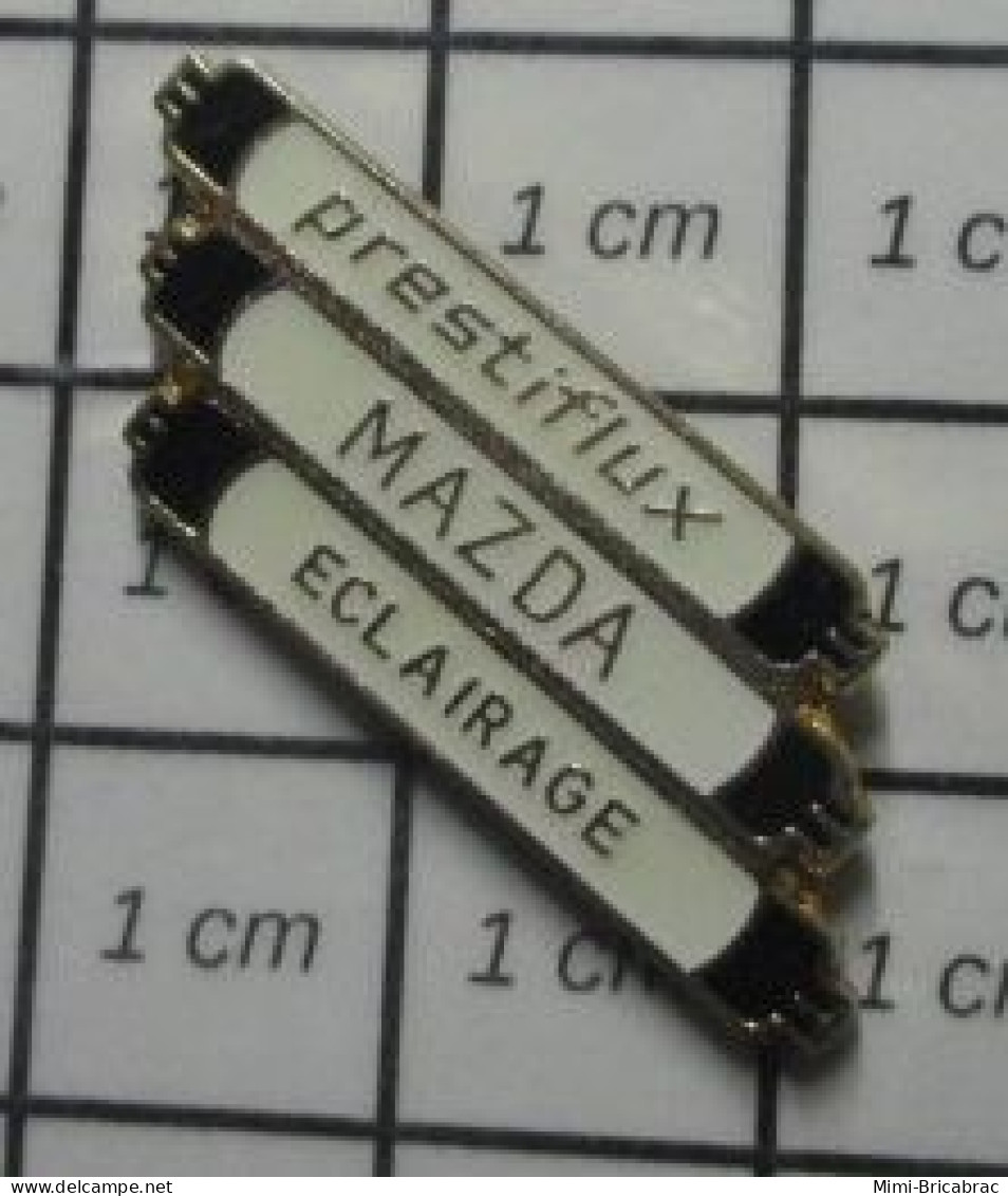 1618B Pin's Pins / Beau Et Rare / MARQUES / TUBES NEON ECLAIRAGE PRESTIFLUX MAZDA - Trademarks