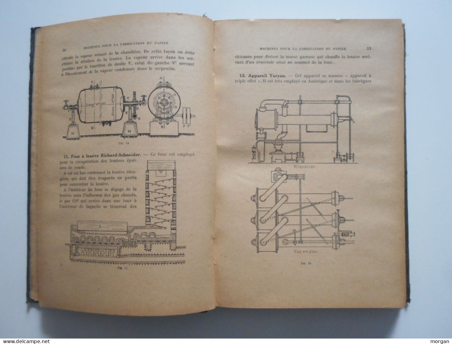 MACHINES POUR LA FABRICATION DU PAPIER, 1922, FAVIER / ARIBERT, ECOLE DE PAPETERIE DE GRENOBLE - Non Classés