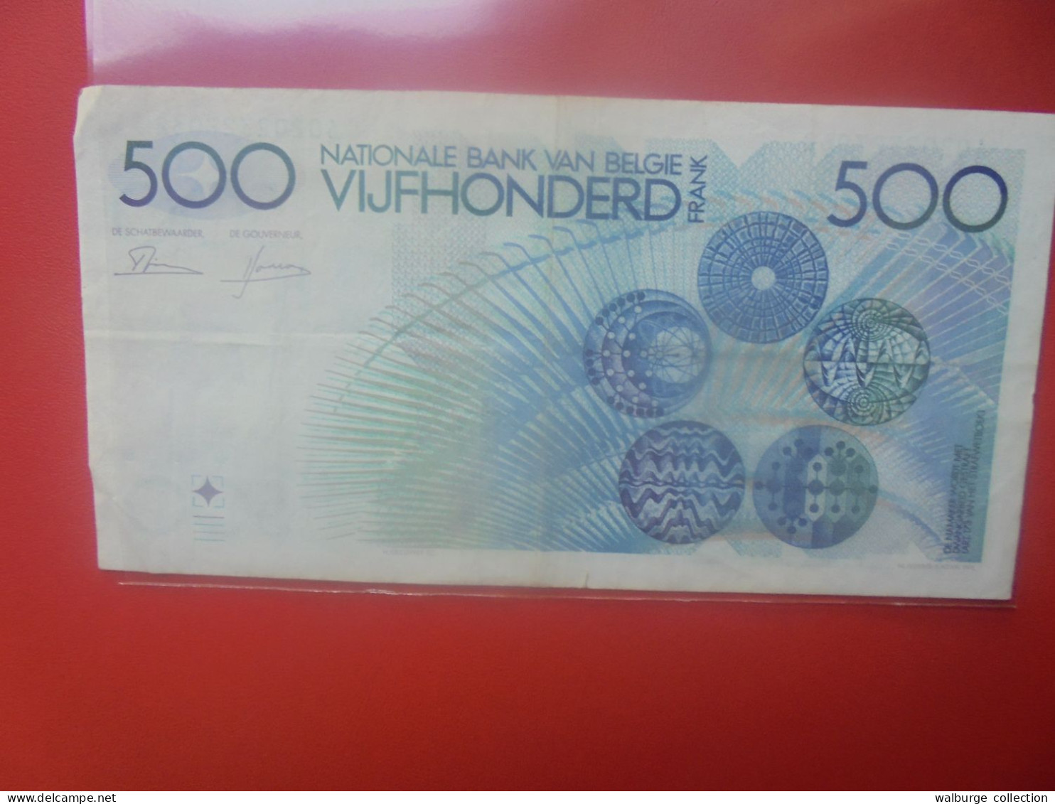 BELGIQUE 500 Francs 1982-1998 Circuler (B.18) - 500 Francos