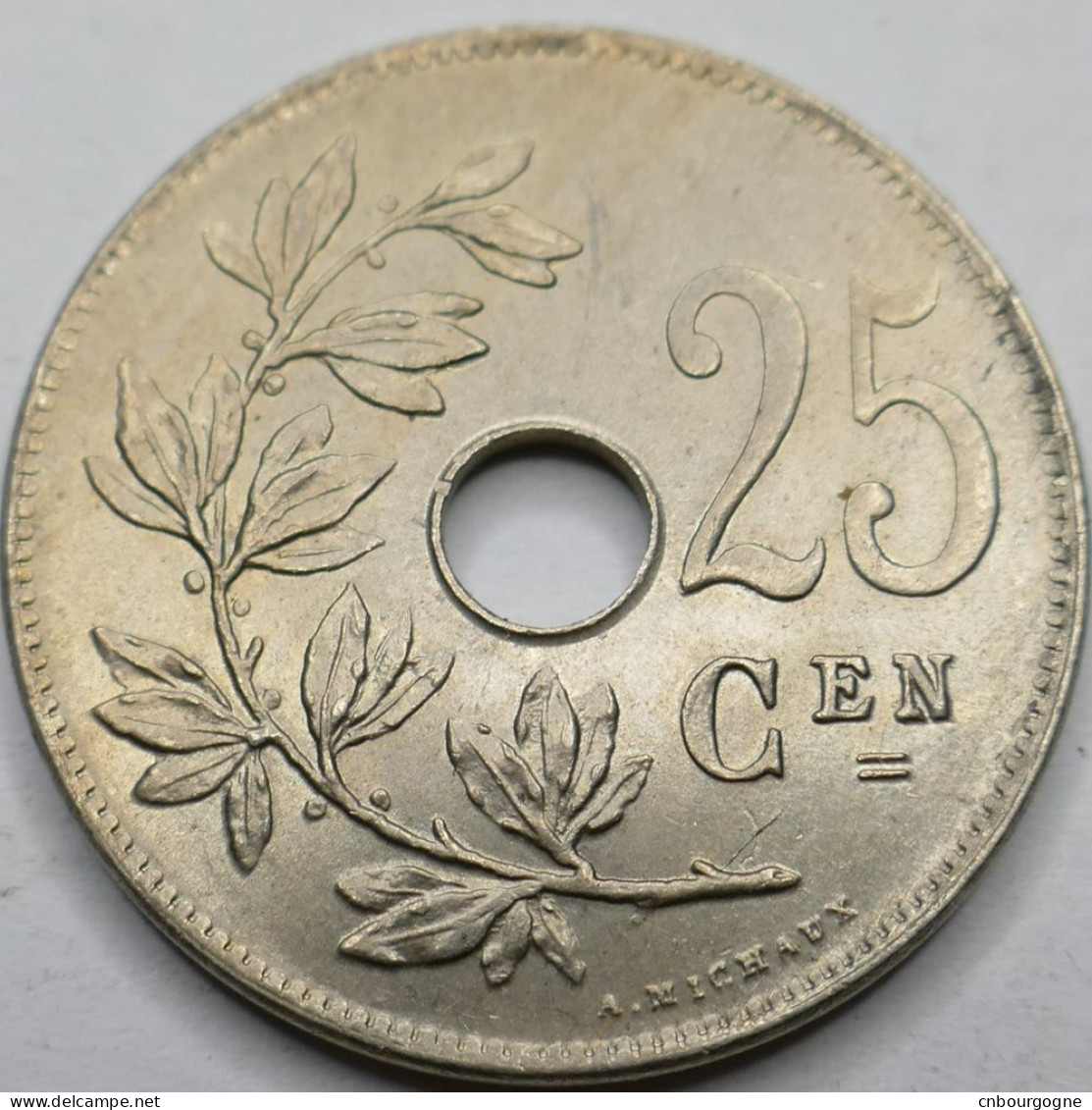 Belgique - Royaume - Albert Ier - 25 Centiemen 1921 - SUP/MS60 - Mon6102 - 25 Cents