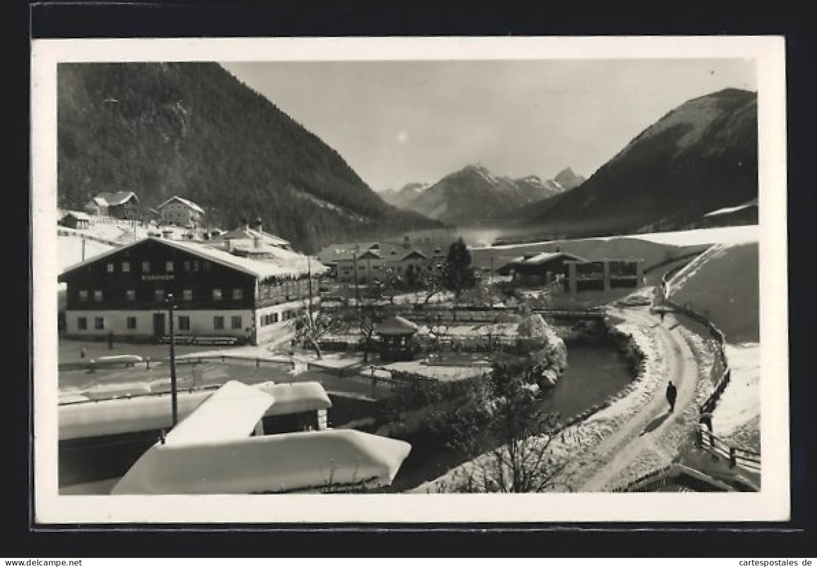 AK Flachau, Winteransicht Mit Ennshof  - Sonstige & Ohne Zuordnung