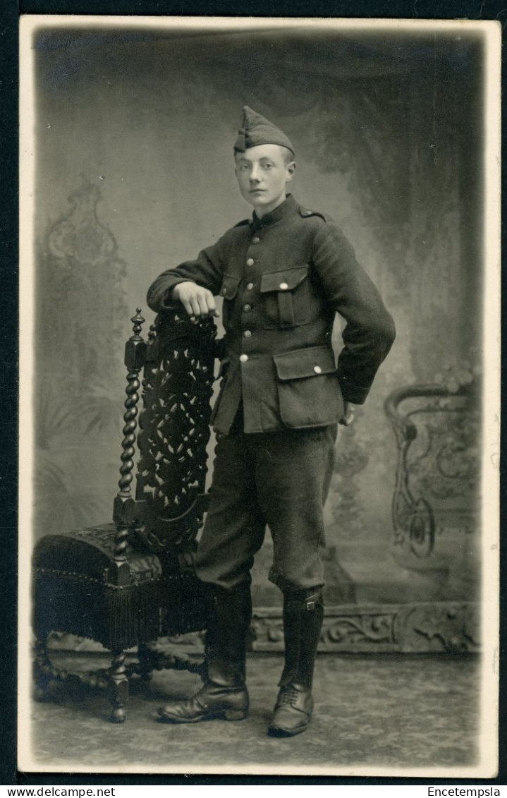 Carte Postale - Fantaisie - Portrait D'un Homme En Habits Militaire - Début 1900 (CP24704) - Mannen