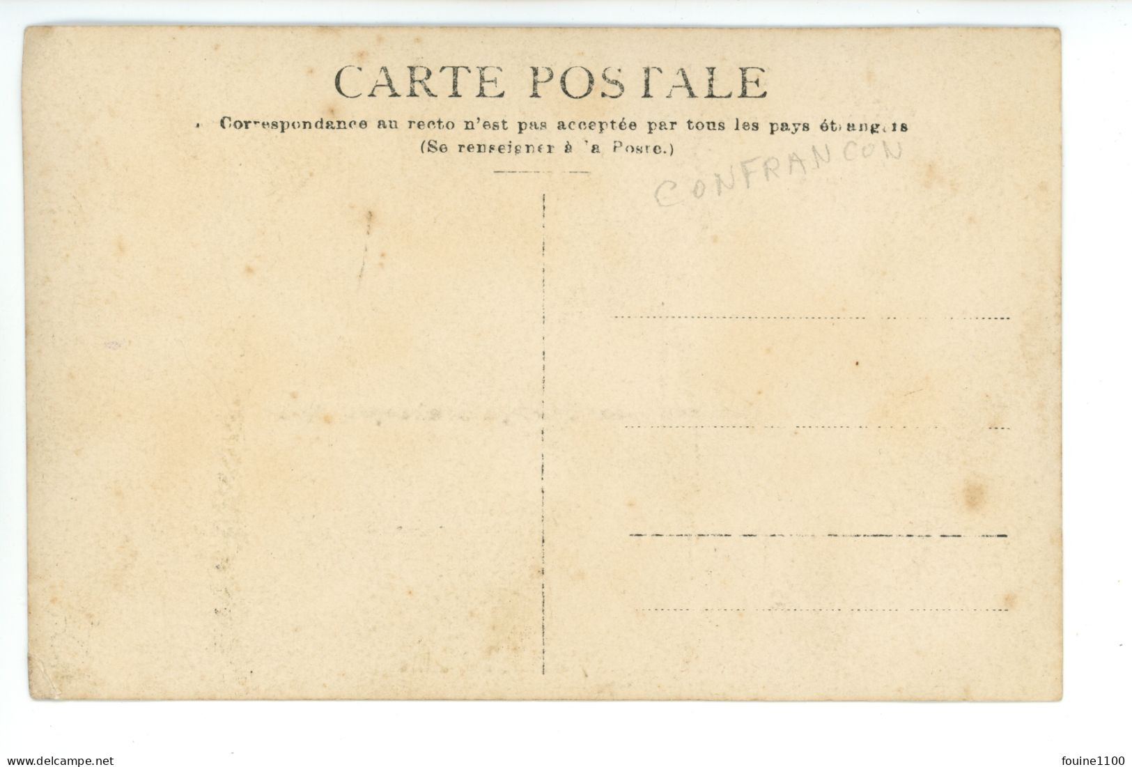 CARTE PHOTO De CONFRANCON ( Ain ) Trois Bons Amis ( Chien ) - Unclassified