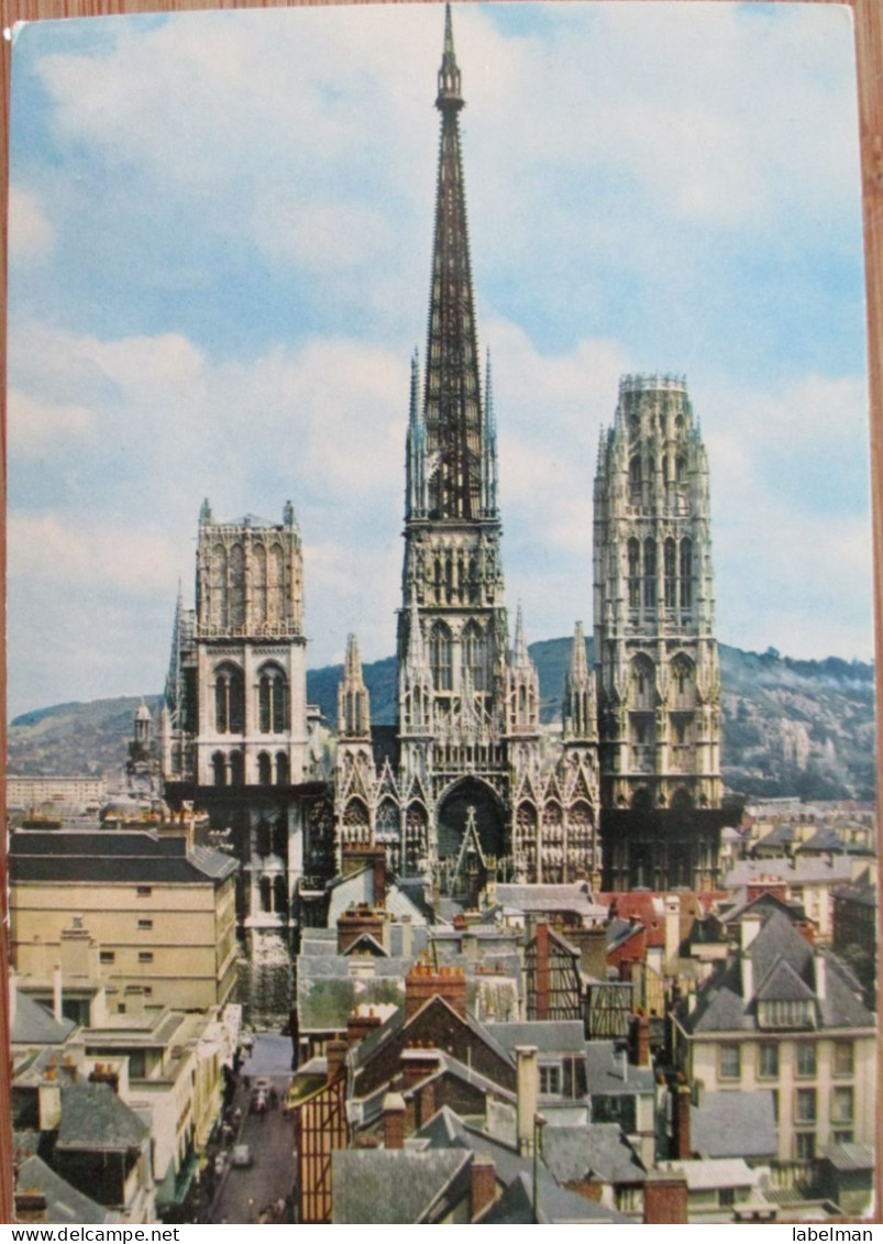 FRANCE NORMANDIE ROUEN SEINE MARITIME CATHEDRAL CARD POSTKAART POSTCARD CARTE POSTALE POSTKARTE CARTOLINA ANSICHTSKARTE - Arques