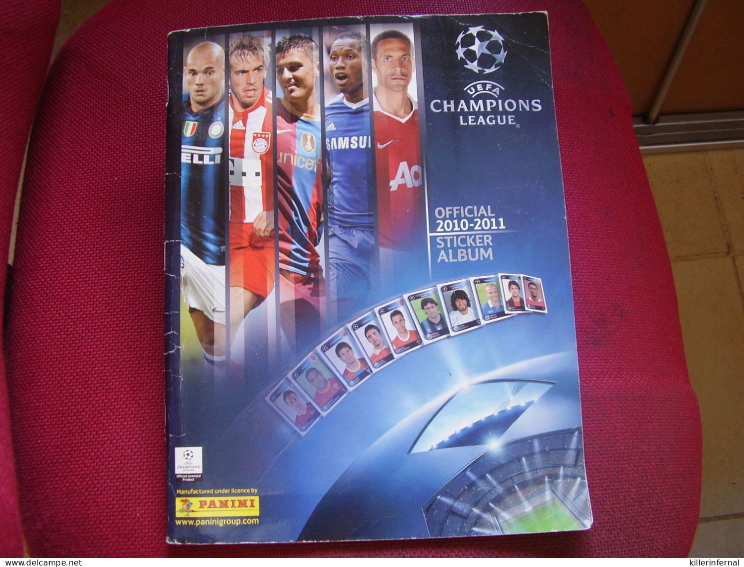 Album Chromos Images Vignettes Stickers Panini UEFA Champions League  ***  2010/11  *** - Albums & Catalogues