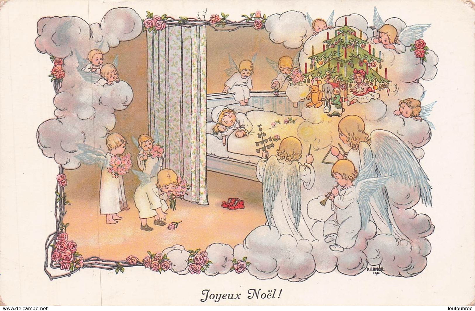 PAULI EBNER JOYEUX NOEL ET PETITS ANGES - Ebner, Pauli