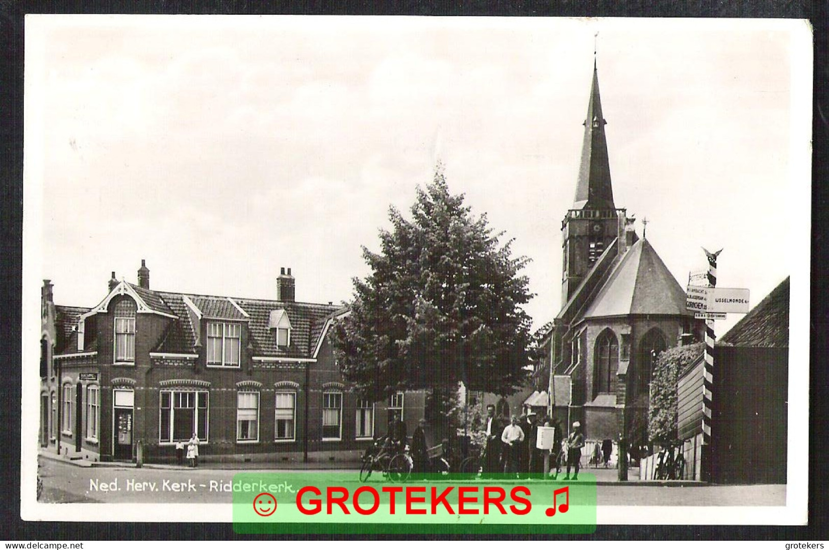 RIDDERKERK Ned. Herv. Kerk Levendig 1939 - Autres & Non Classés