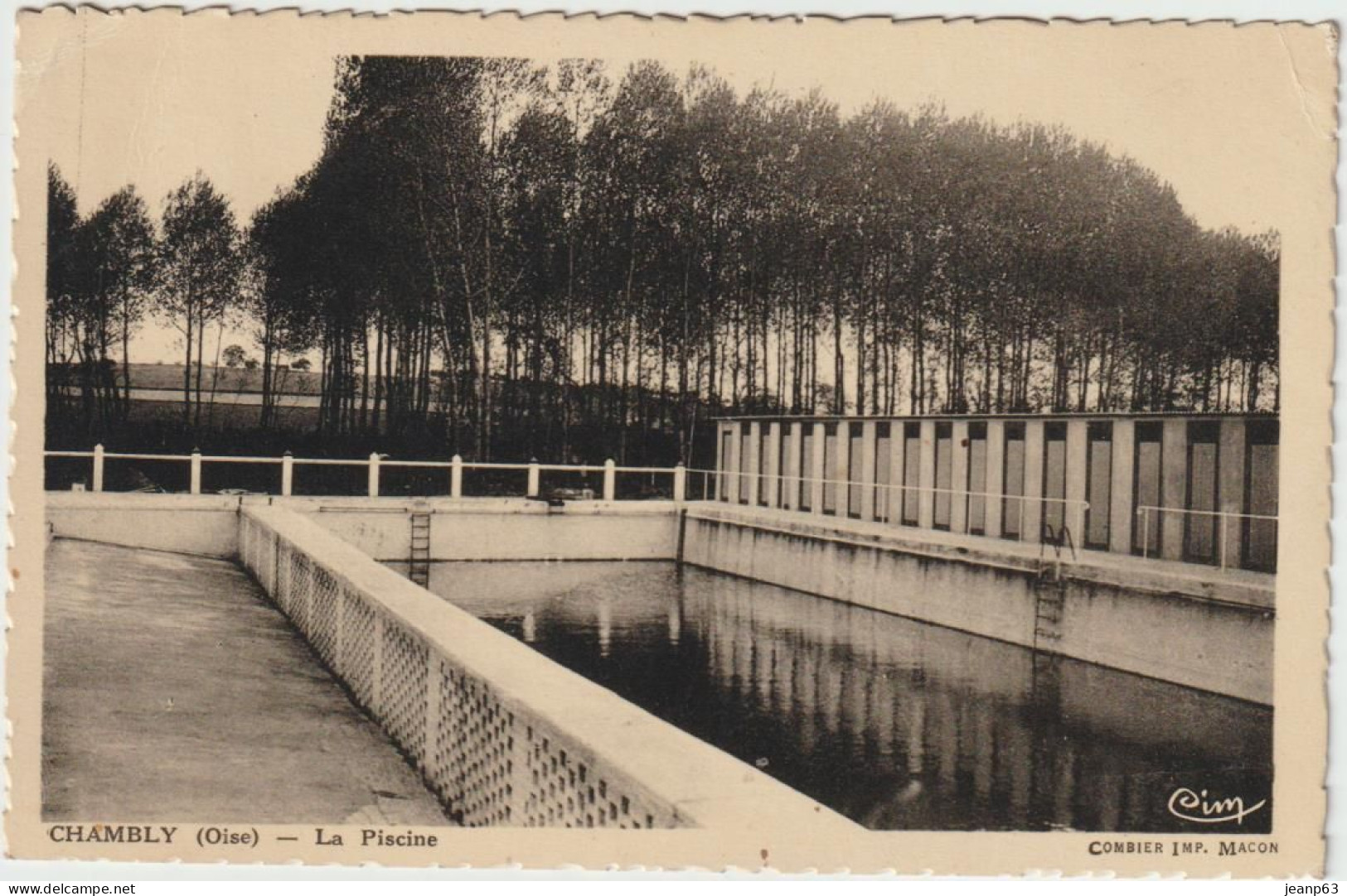 CHAMBLY - La Piscine (CPSM: 14x9cm) - Andere & Zonder Classificatie