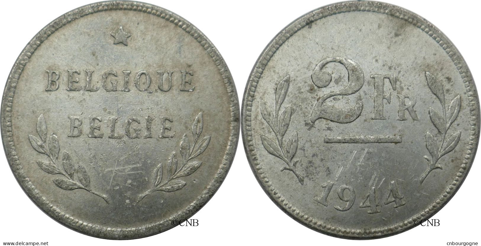 Belgique - Libération - 2 Francs 1944 - TTB+/AU50 ! - Mon6495 - 2 Frank (1944 Befreiung)