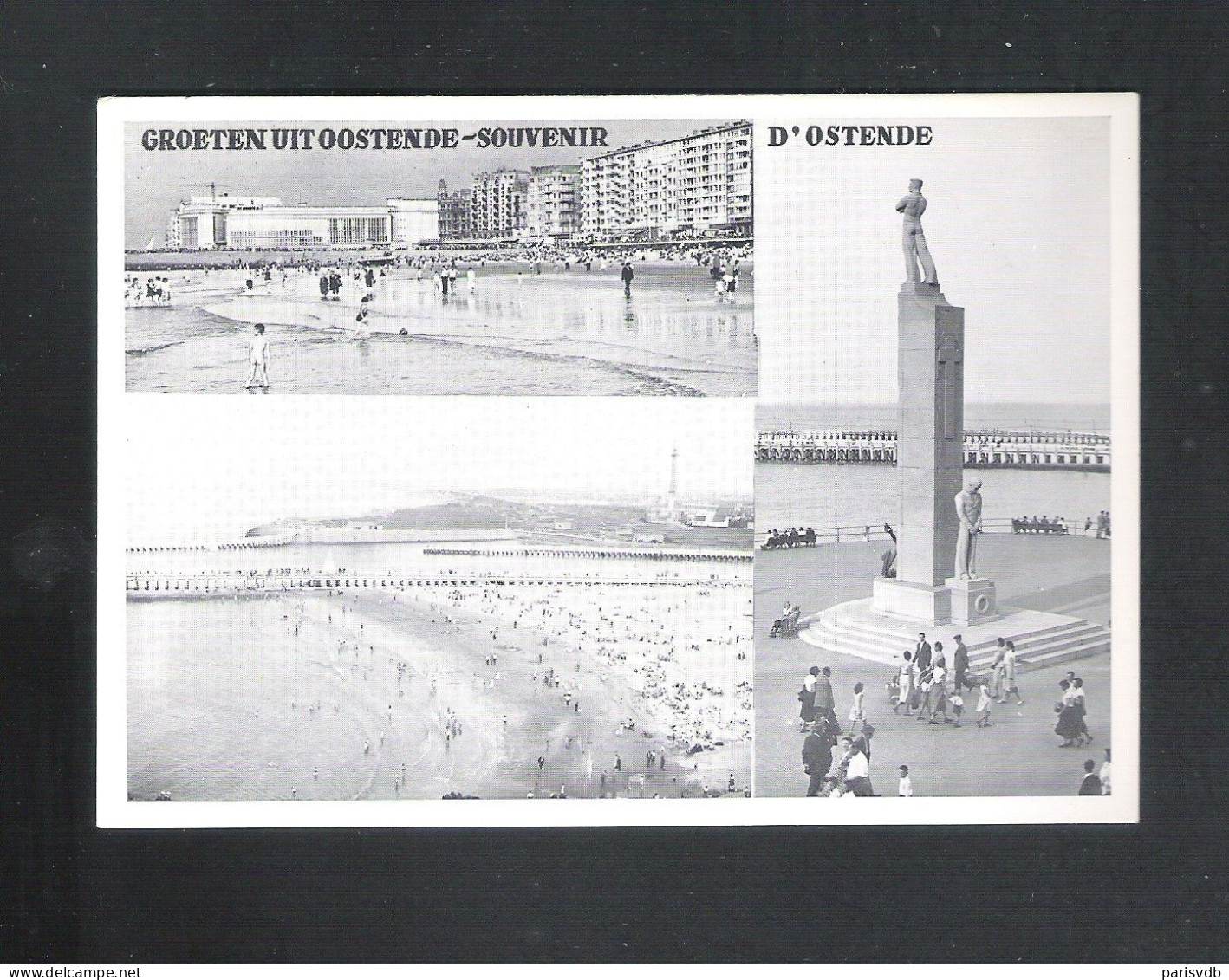 OOSTENDE - GROETEN UIT OOSTENDE - SOUVENIR  D' OSTENDE  (13.395) - Oostende