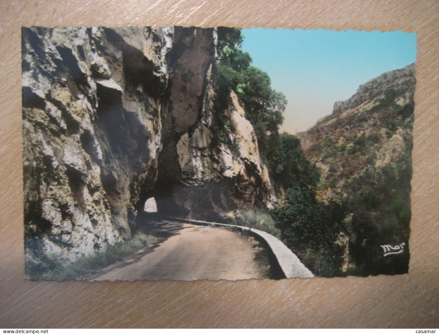 LES GORGES DU LOUP Le Tunnel La Cote D'Azur Alpes Maritimes Postcard FRANCE - Altri & Non Classificati