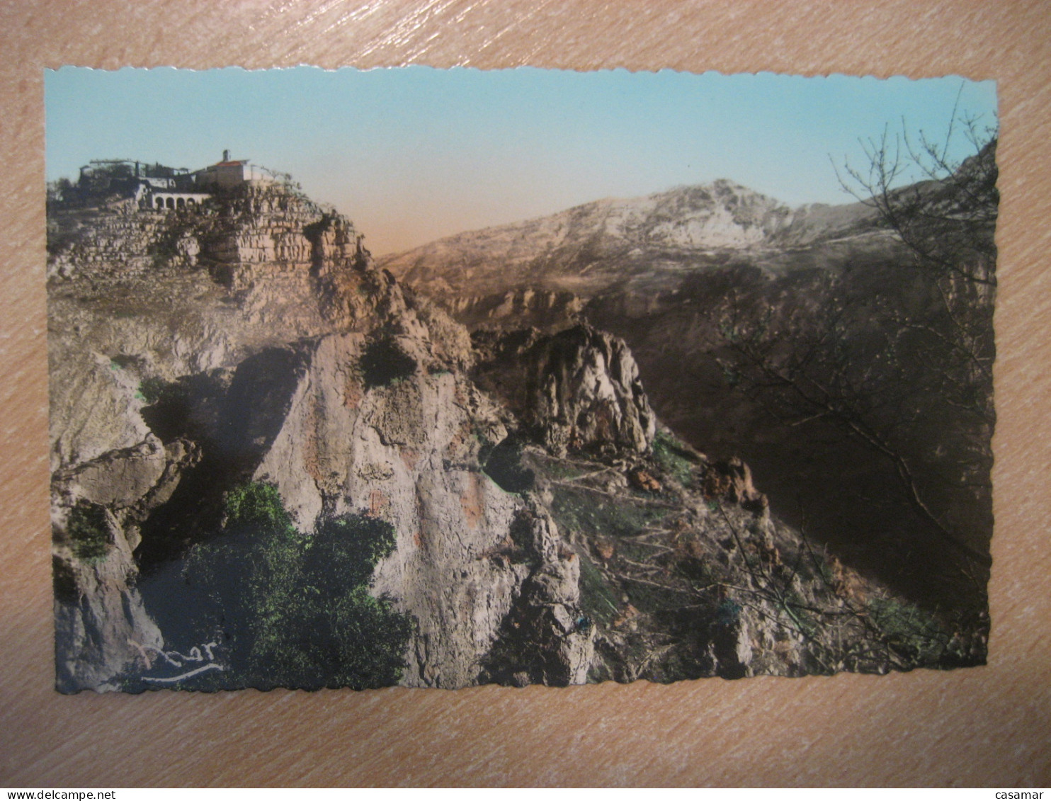 GOURDON Le Chemin Du Paradis La Cote D'Azur Alpes Maritimes Postcard FRANCE - Altri & Non Classificati