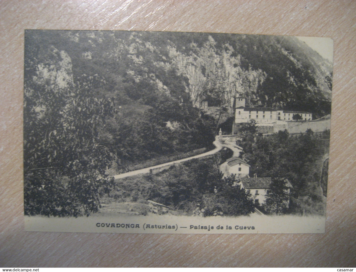 COVADONGA Paisaje De La Cueva Cave Asturias La Gauloise EJC E.J.C. Tarjeta Postal Postcard SPAIN  - Asturias (Oviedo)