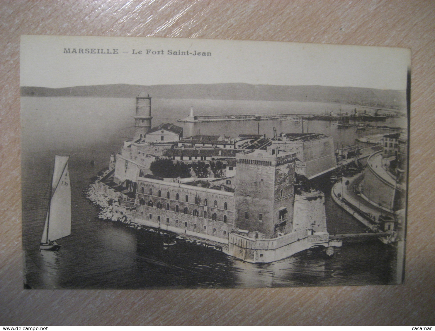 MARSEILLE Le Fort Saint-Jean Bouches-du-Rhone Postcard FRANCE - Unclassified