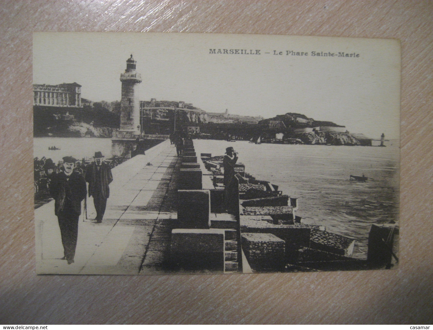 MARSEILLE Le Phare Sainte-Marie Lighthouse Bouches-du-Rhone Postcard FRANCE - Monumenti