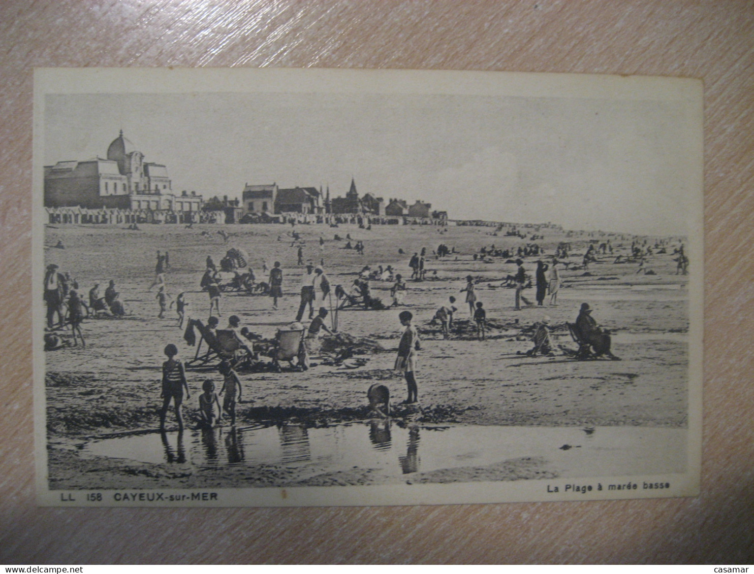 CAYEUX-SUR-MER La Plage A Maree Basse Beach Somme Postcard FRANCE - Cayeux Sur Mer
