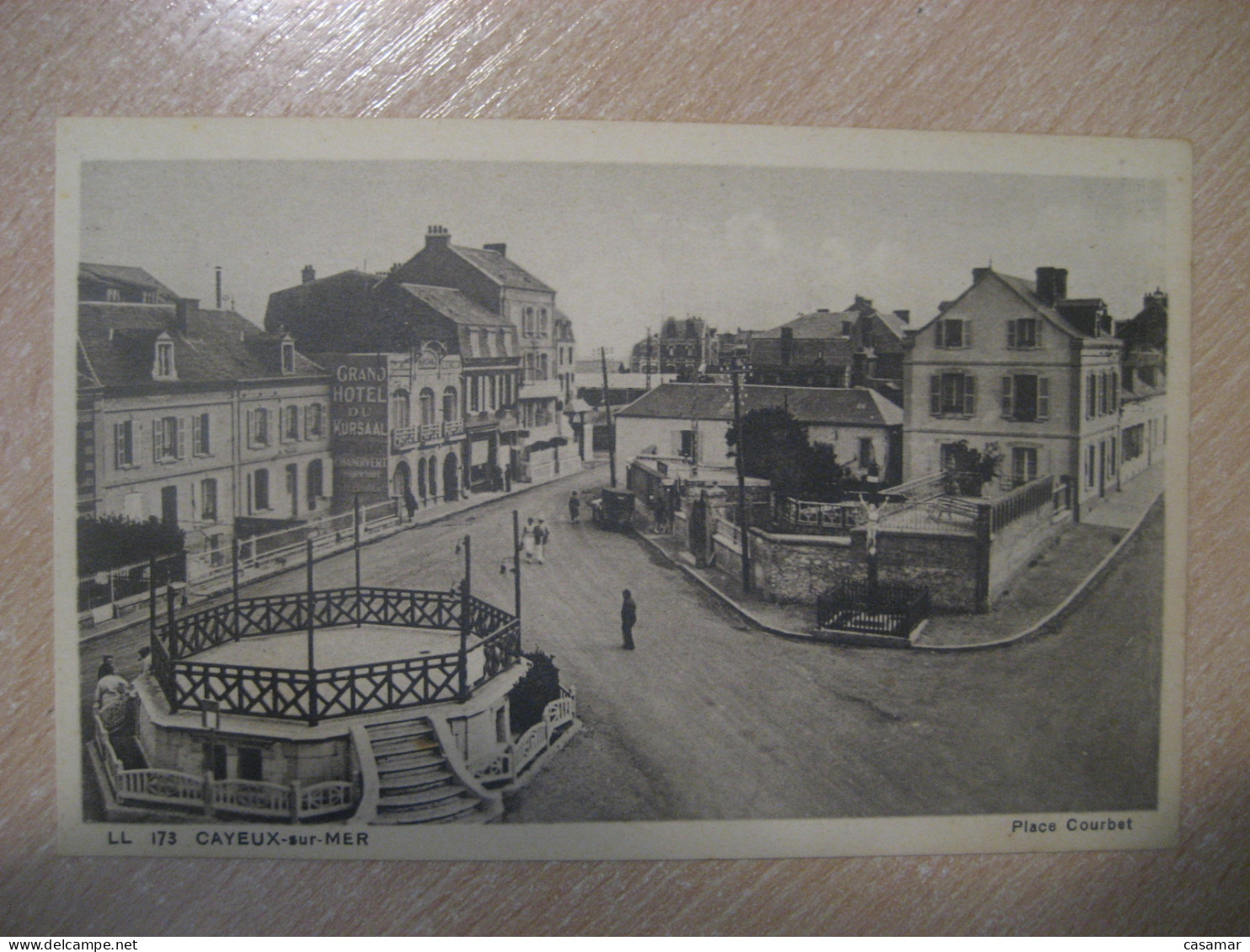 CAYEUX-SUR-MER Place Coubert Somme Postcard FRANCE - Cayeux Sur Mer