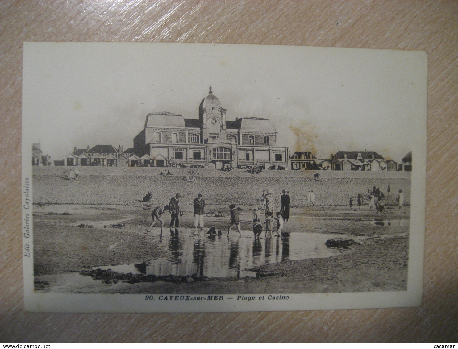 CAYEUX-SUR-MER Plage Et Casino Somme Postcard FRANCE - Cayeux Sur Mer