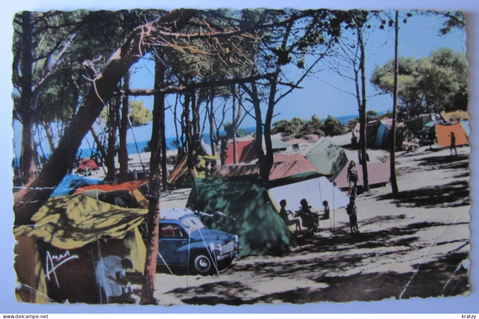 FRANCE - VAR - HYERES - La Capte - Le Camping - 1968 - Hyeres