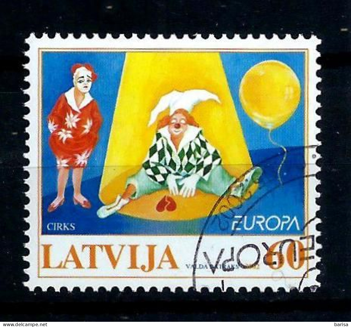 Latvia 2002: Europa; Circus (o) - 2002