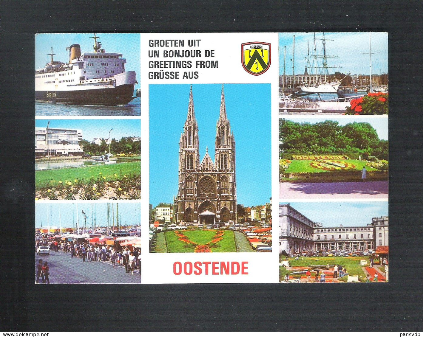 OOSTENDE - GROETEN UIT OOSTENDE -  UN BONJOUR DE OOSTENDE  (13.402) - Oostende