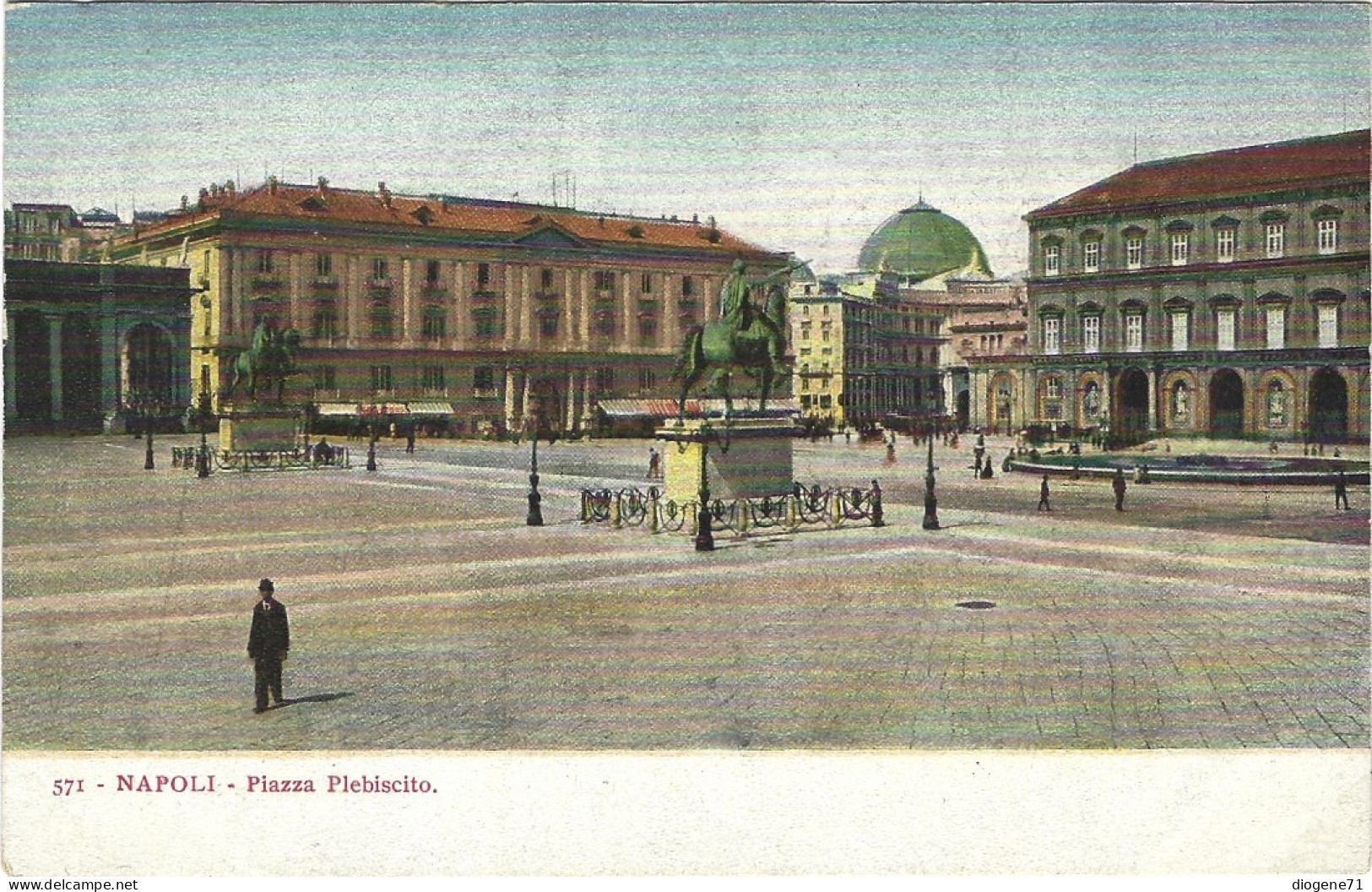 Napoli Piazza Plebiscito - Napoli