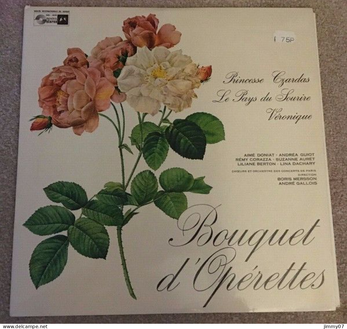 André Messager, Boris Mersson - Bouquet D'Operettes (LP) - Classica