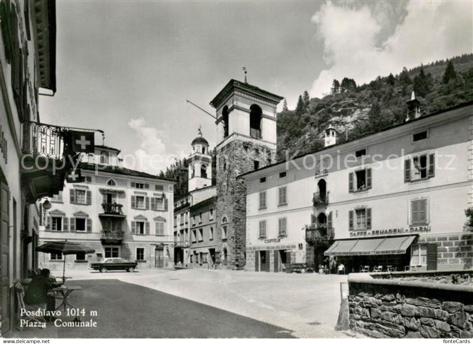 13728378 Poschiavo GR Piazza Comunale  - Other & Unclassified