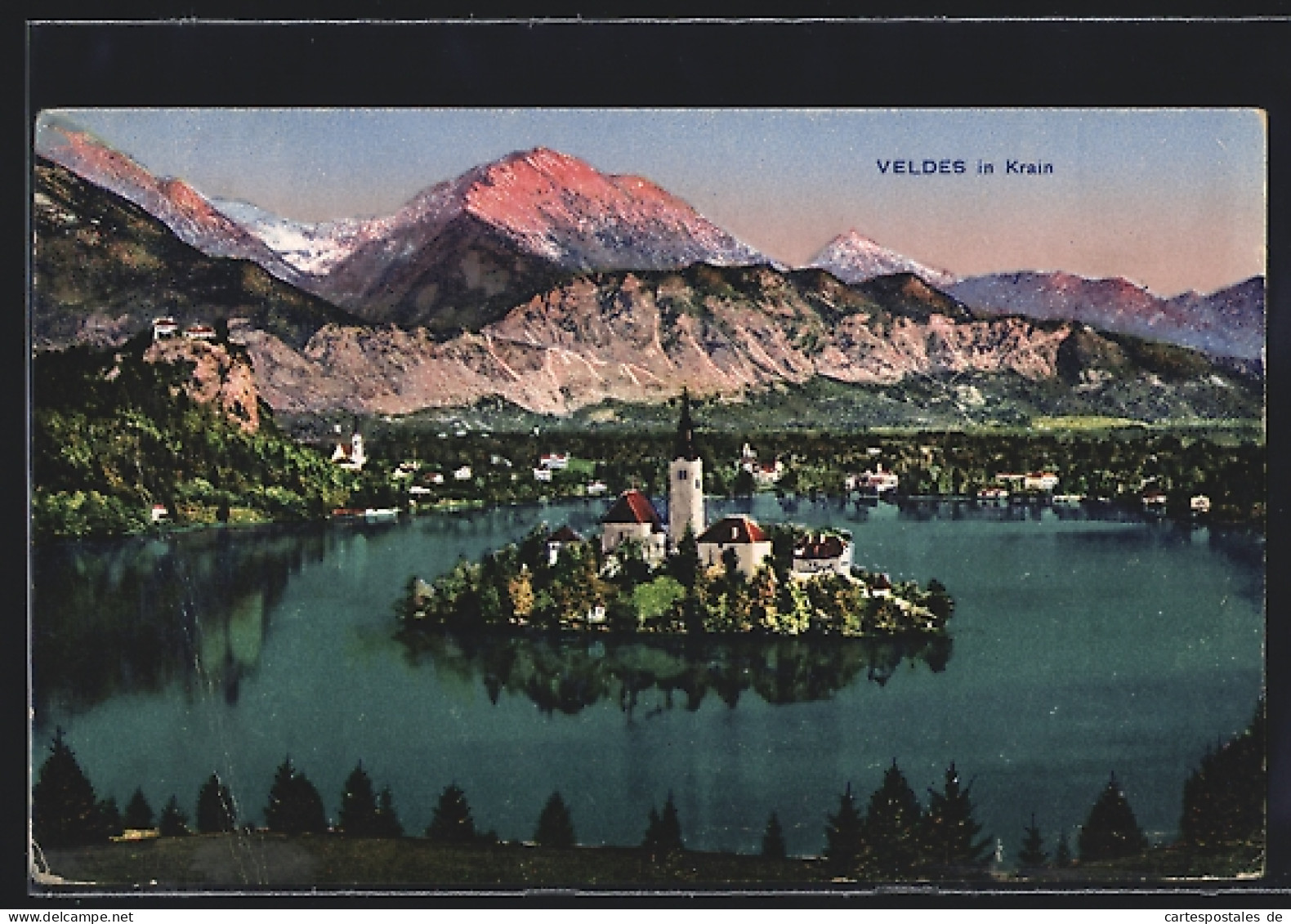 AK Bled / Veldes, Gesamtansicht  - Eslovenia