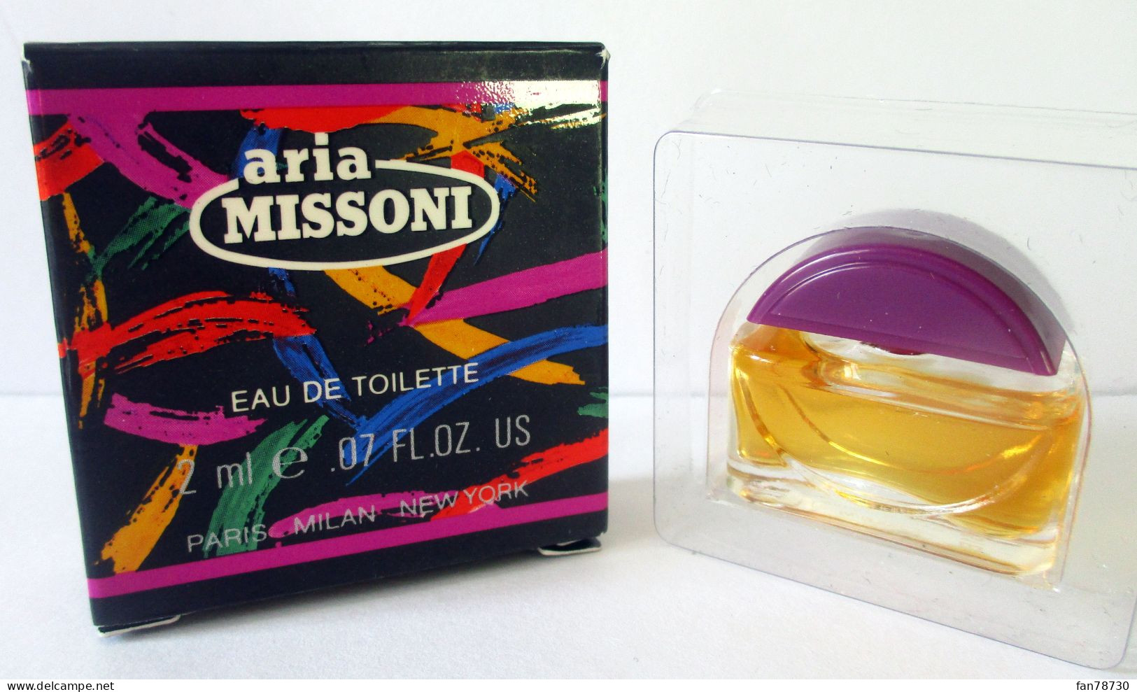 Lot De 2 Miniatures Pleines - Eau De Toilette - Aria Missoni/Orlane & Oui-Non/Kokaï (2 Scans) - Frais Du Site Déduits - Miniatures Womens' Fragrances (in Box)