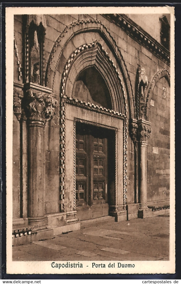 AK Capodistria, Porta Del Duomo, Domportal  - Slovénie