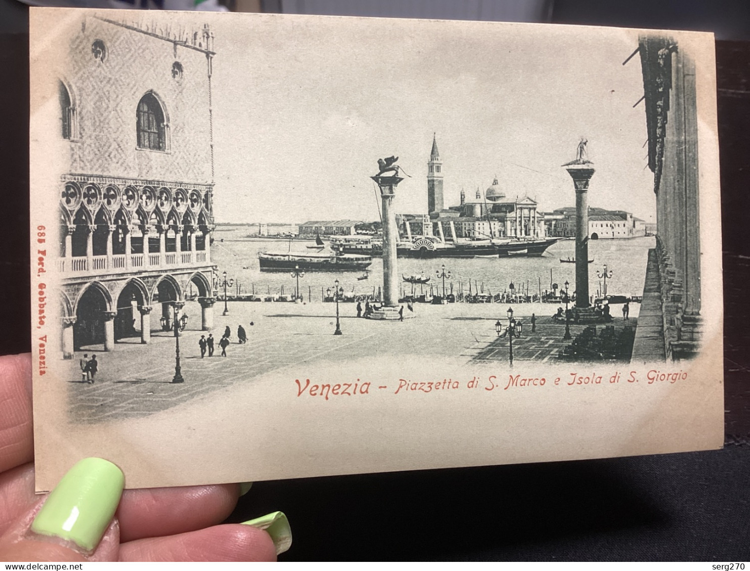Venezia - Piazzetta Di S. Marco E Jsola Di S. Giorgio - Venezia (Venice)