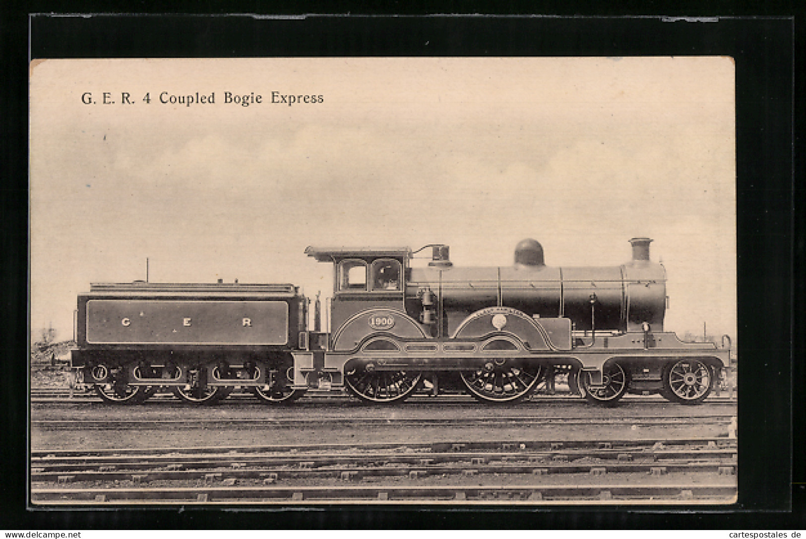 Pc G. E. R. 4 Coupled Bogie Express No. 1900  - Treinen