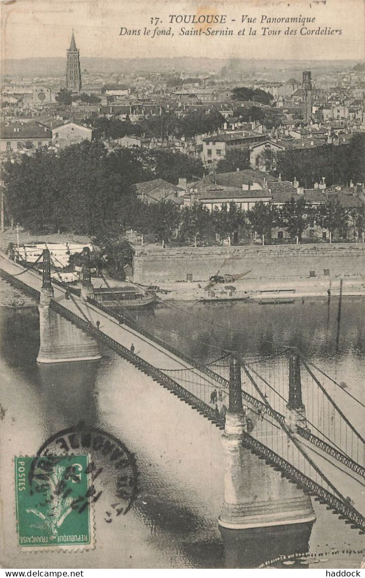 TOULOUSE : VUE PANORAMIQUE - Toulouse