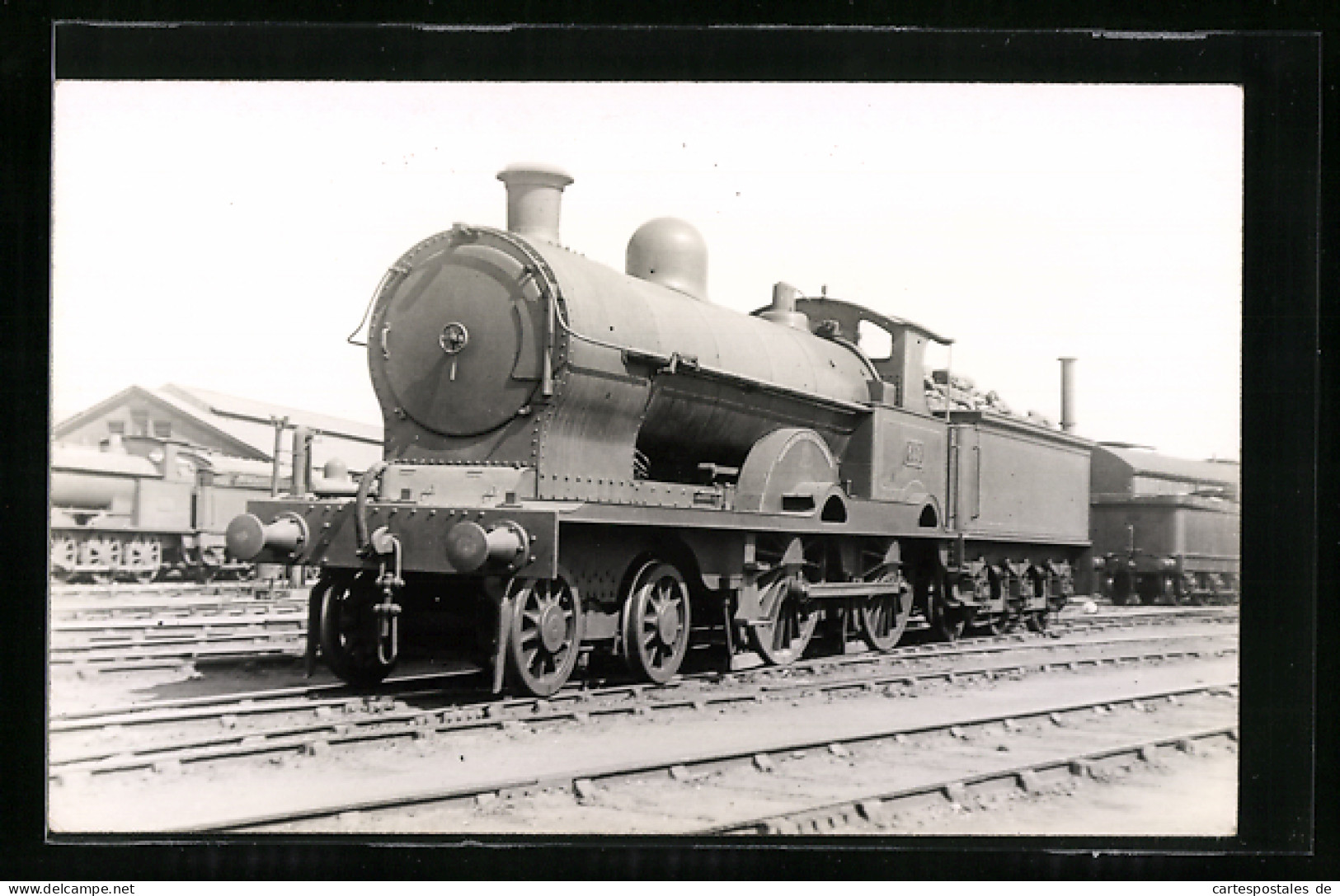 Pc Dampflokomotive No. 659, Englische Eisenbahn  - Treinen