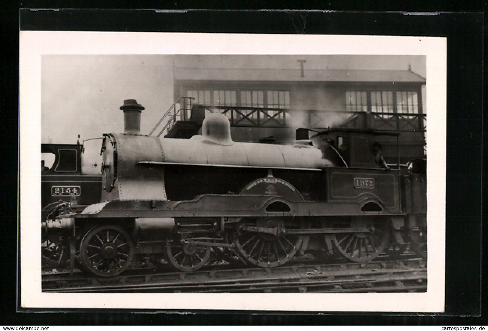 Pc Dampflokomotive No. 1972, Englische Eisenbahn  - Treni